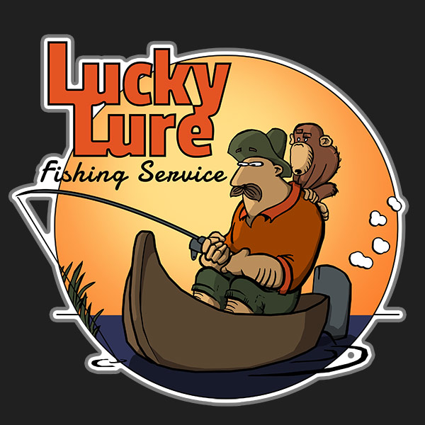 Lucky Lure Fishing Services - Logo
